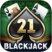 Blackjack masalarında stratejik kart oyunu deneyimi