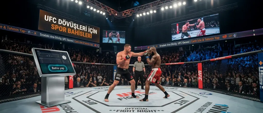 Spor bahisleri promosyonu ve UFC bonus fırsatları