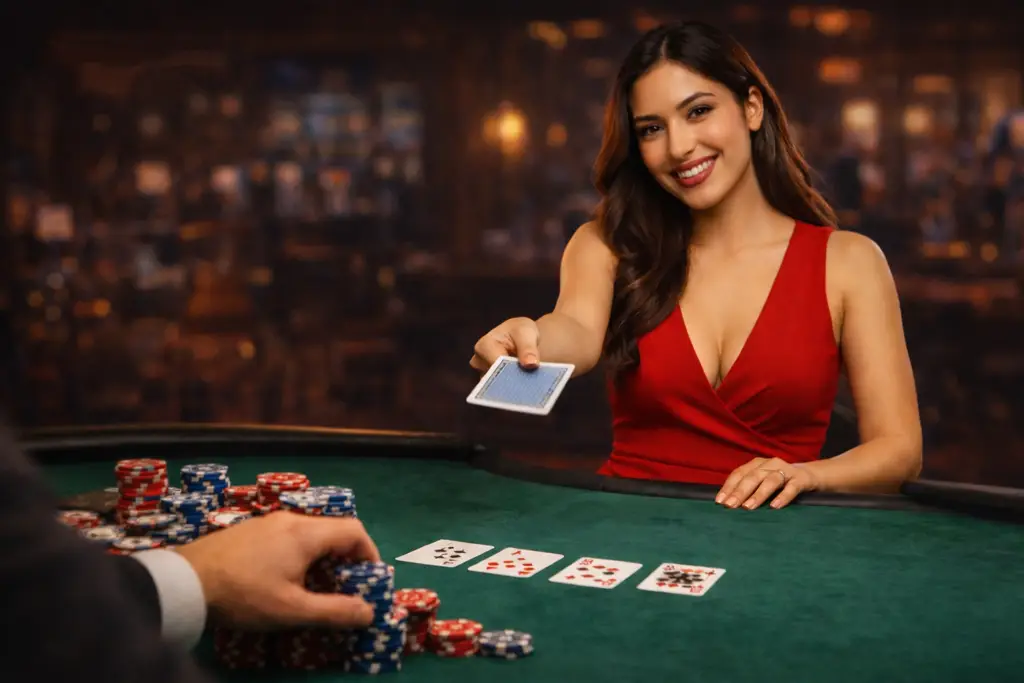 T&uuml;rkiye canlı casino masaları ve ger&ccedil;ek krupiyeler