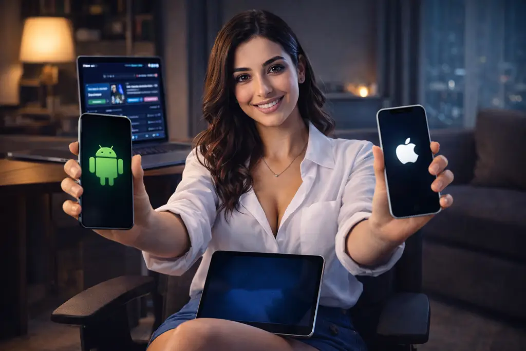 Android APK indir ve iOS uygulama y&uuml;kleme adımları rehberi
