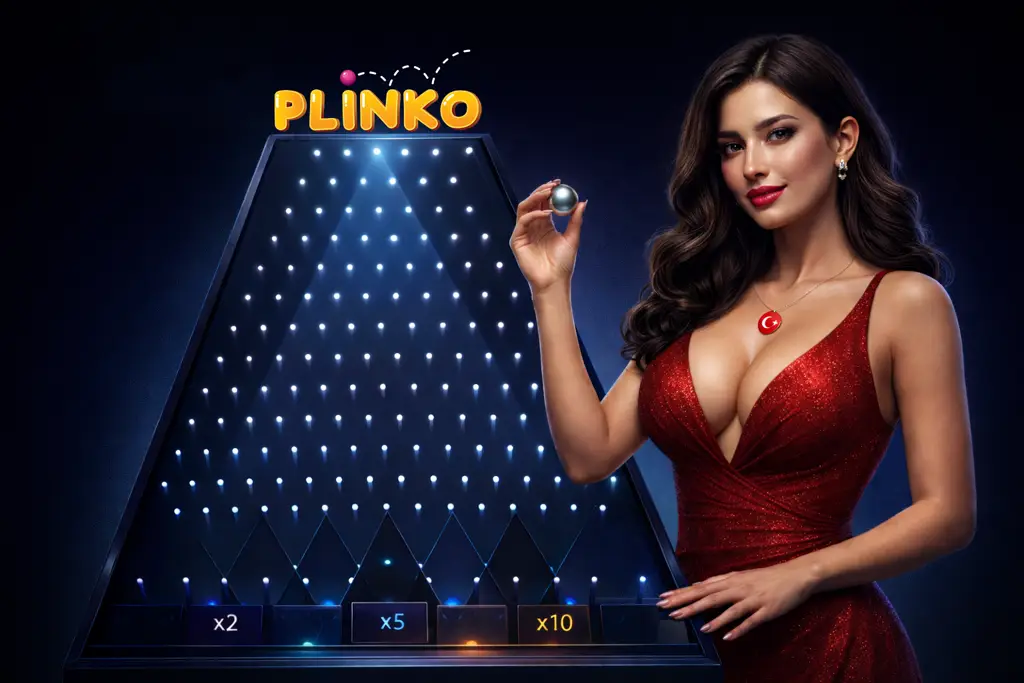 Plinko &ccedil;arpanlı top oyunu, y&uuml;ksek kazan&ccedil; oranları ve dinamik oyun alanı ile heyecan verici deneyim