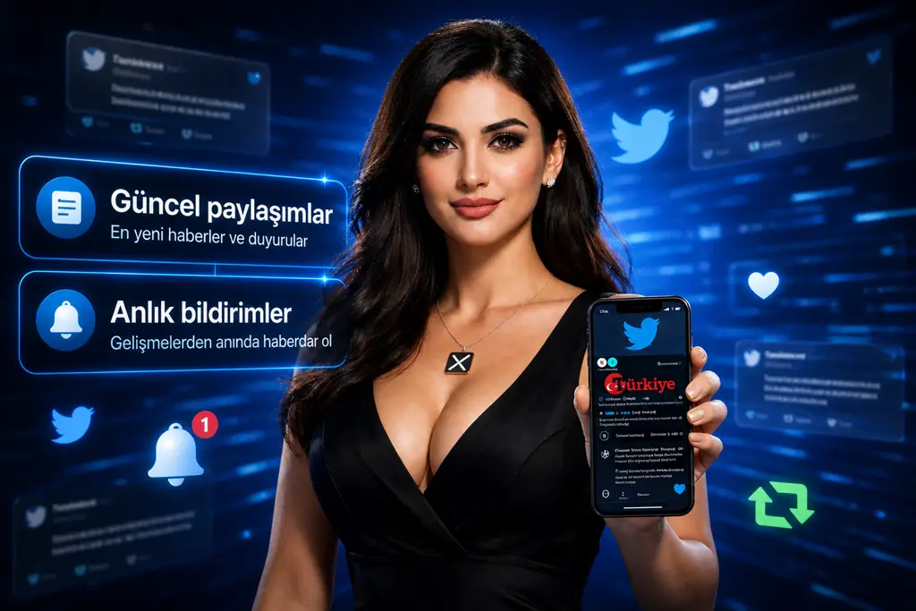 T&uuml;rkiye i&ccedil;in resmi Twitter (X) hesabı &uuml;zerinden hızlı erişim ve g&uuml;venli sosyal medya bağlantısı